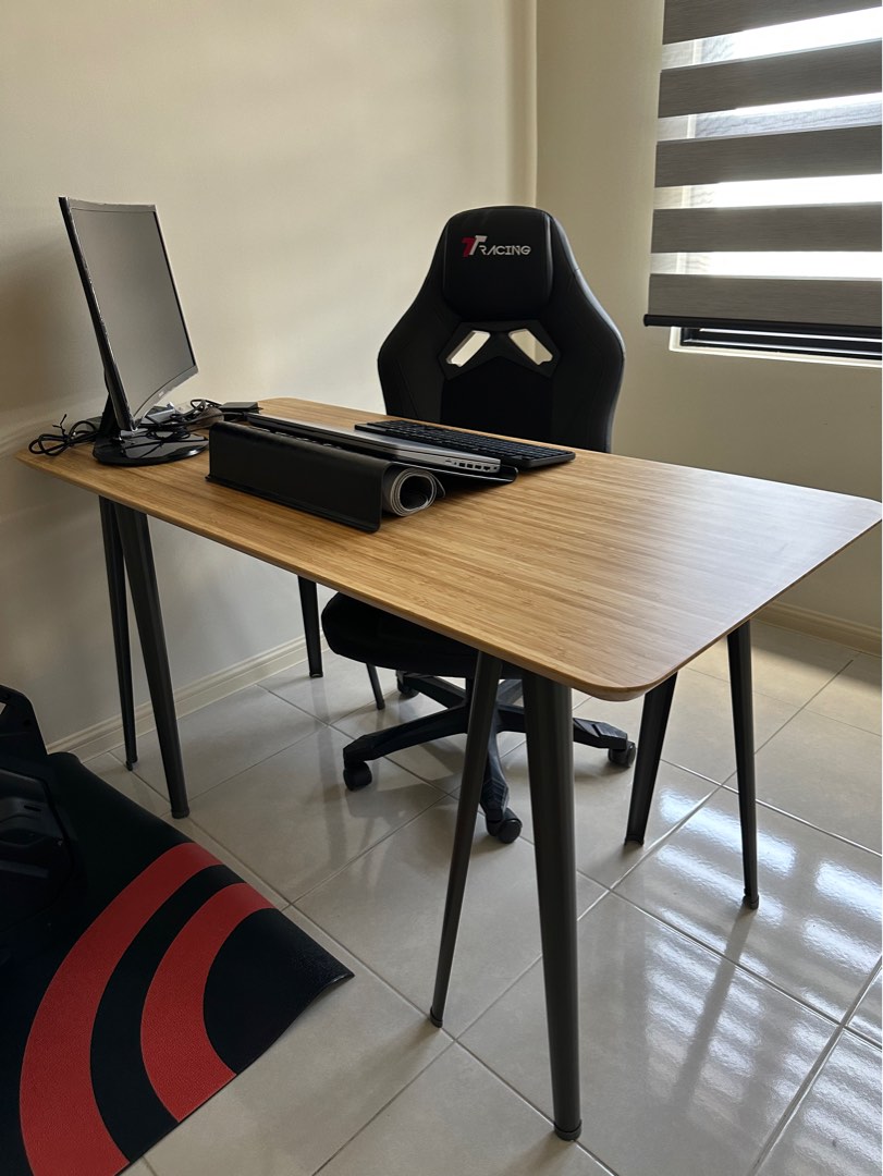 IKEA Work Station Table, Furniture & Home Living, Furniture, Tables & Sets on Carousell