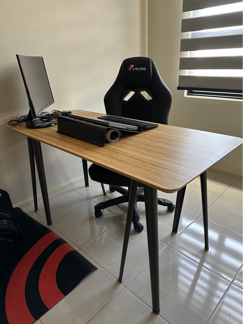 IKEA Work Station Table, Furniture & Home Living, Furniture, Tables ...