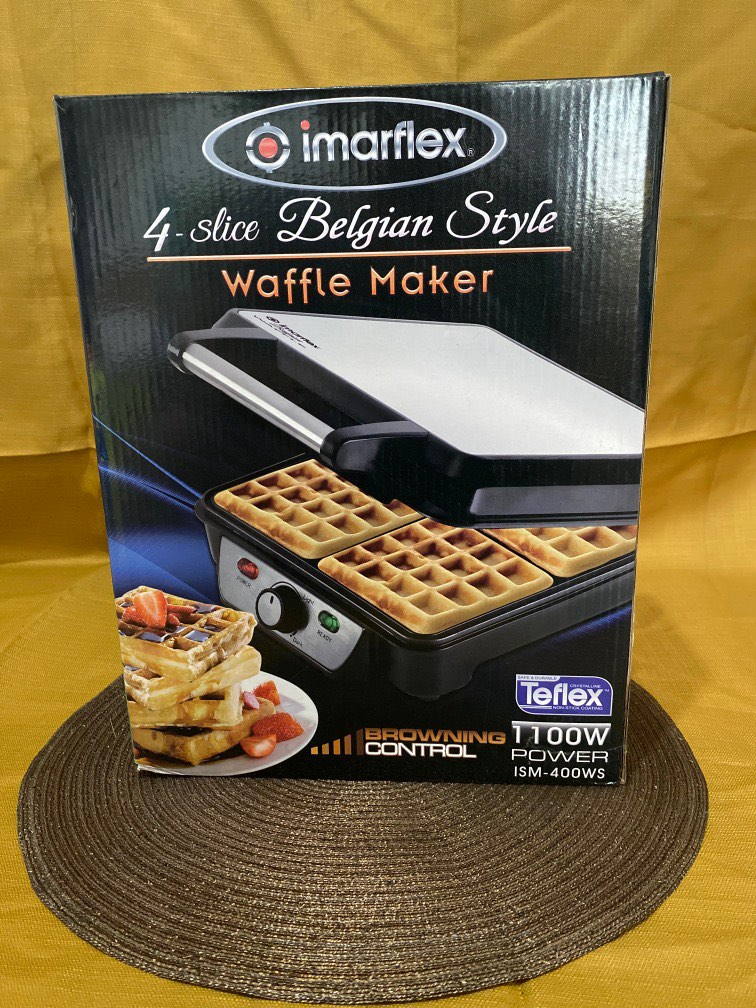 Imarflex 4 Slice Waffle Maker on Carousell
