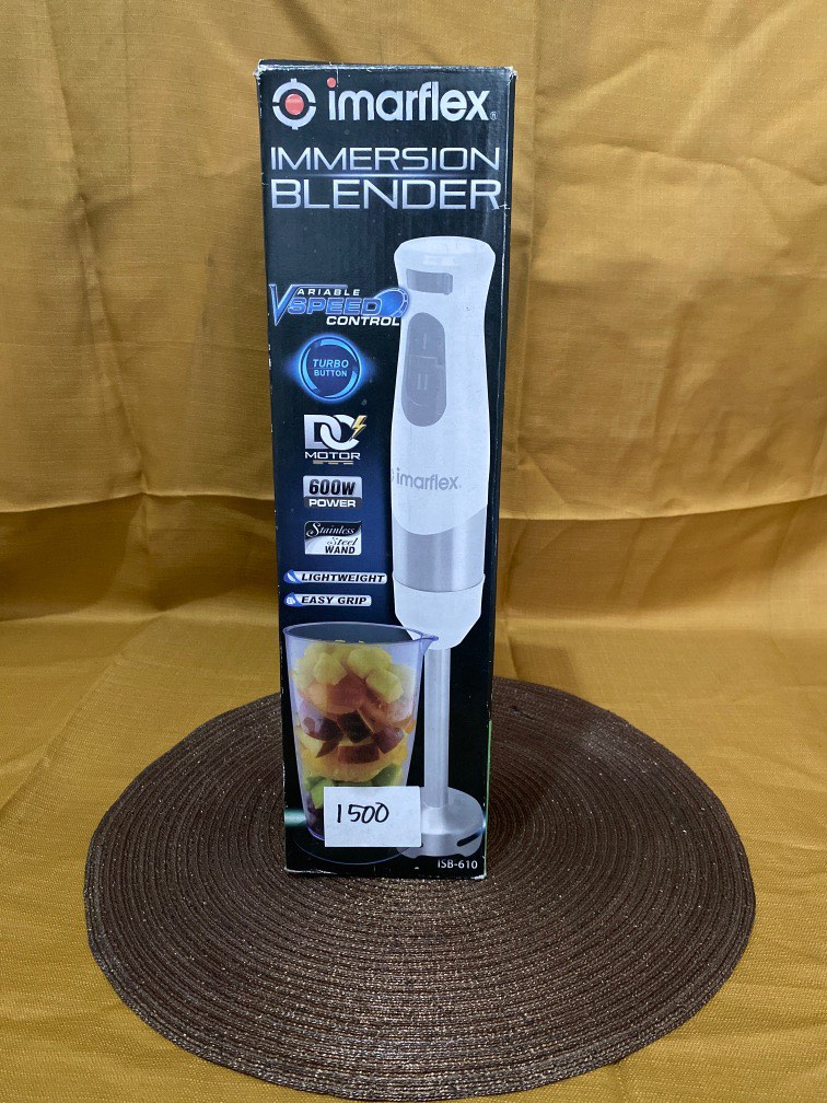 Imarflex Immersion Blender, TV & Home Appliances, Kitchen Appliances