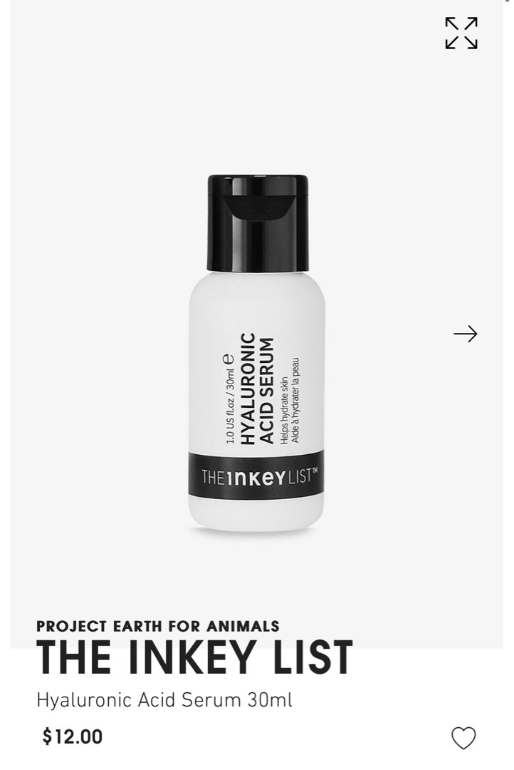 Inkey List HYALURONIC ACID, Beauty & Personal Care, Face, Face Care on