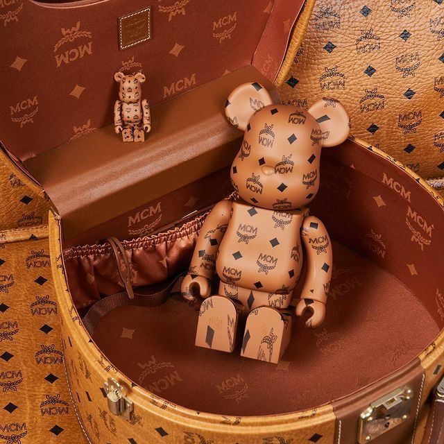 Mcm teddy cheap bear backpack