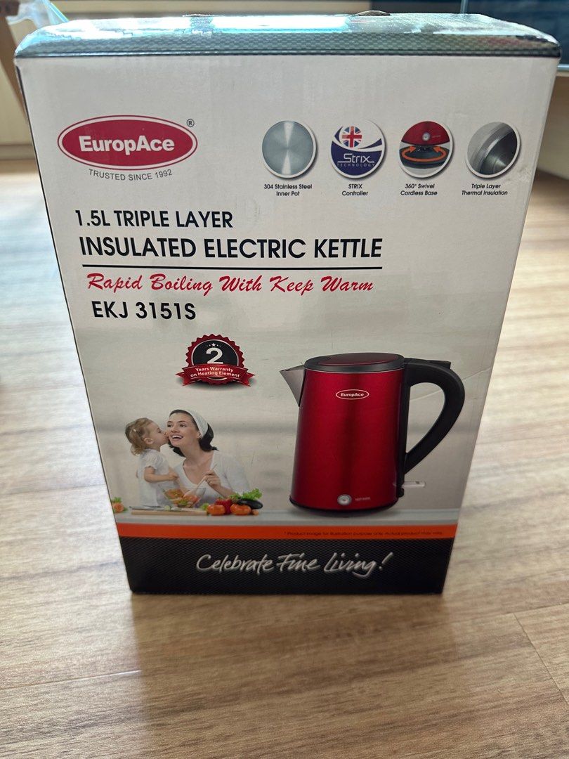 Insulated Electric Kettle, TV & Home Appliances, Kitchen Appliances