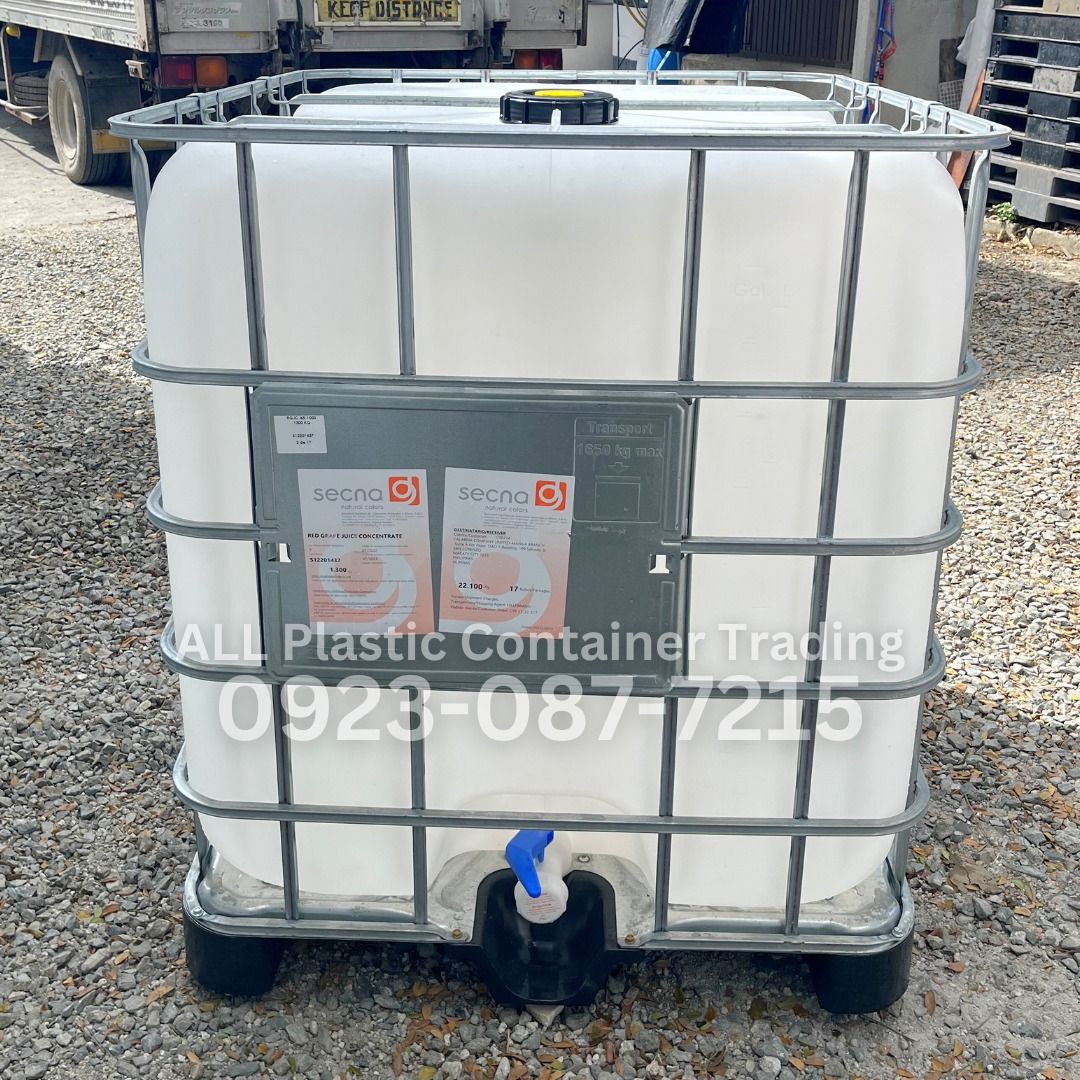 Intermediate Bulk Container Tank (IBC Tank) 1000 Liter Food Grade