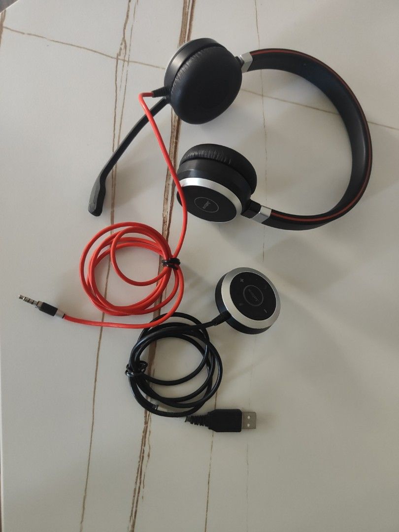 Jabra Evolve 40 wired head set