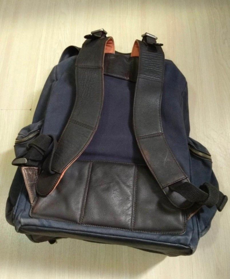 Jack spade 2025 leather backpack