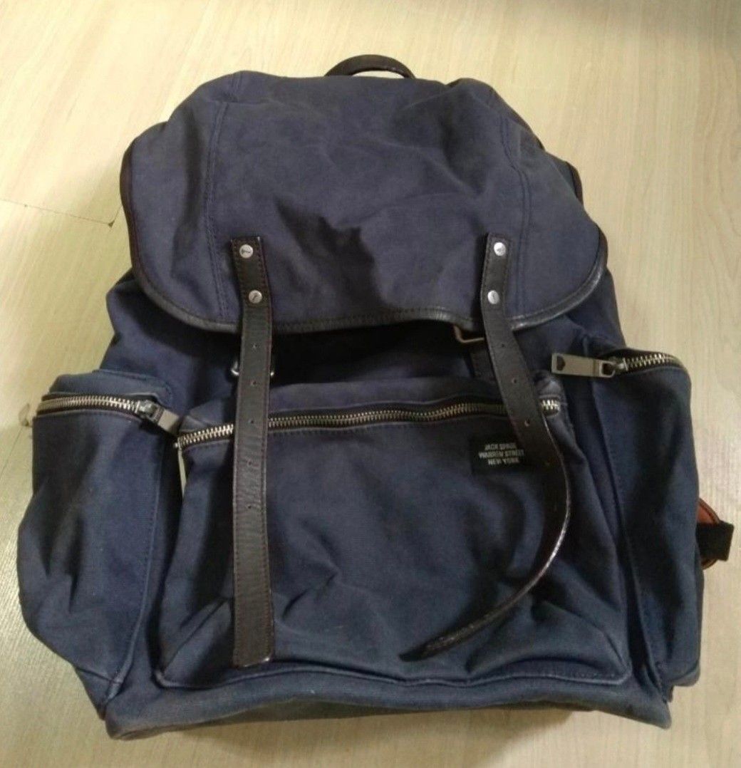 Jack spade men's backpack sale
