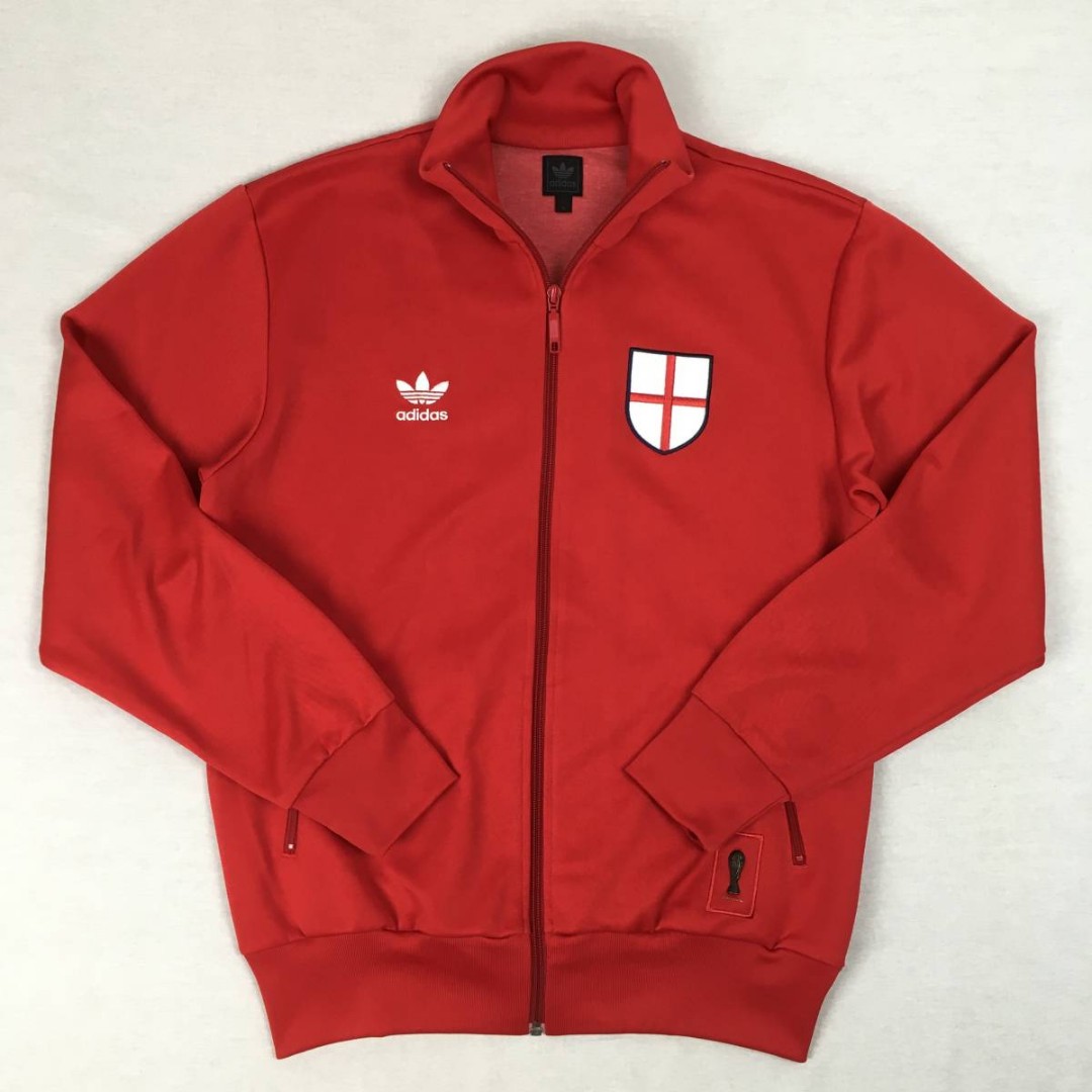 Jacket tracktop Adidas firebird edisi Piala Dunia 2006 Timnas inggris