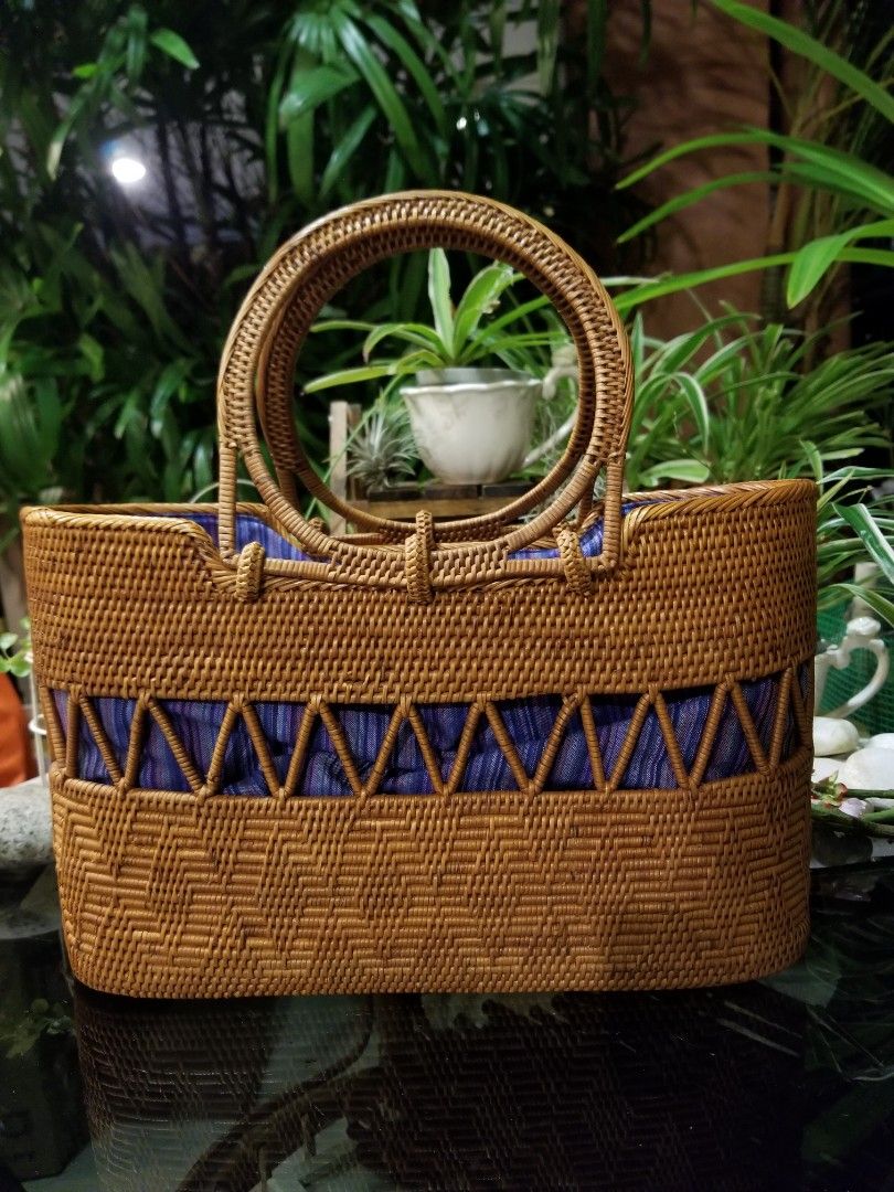 Rattan bag kl deals