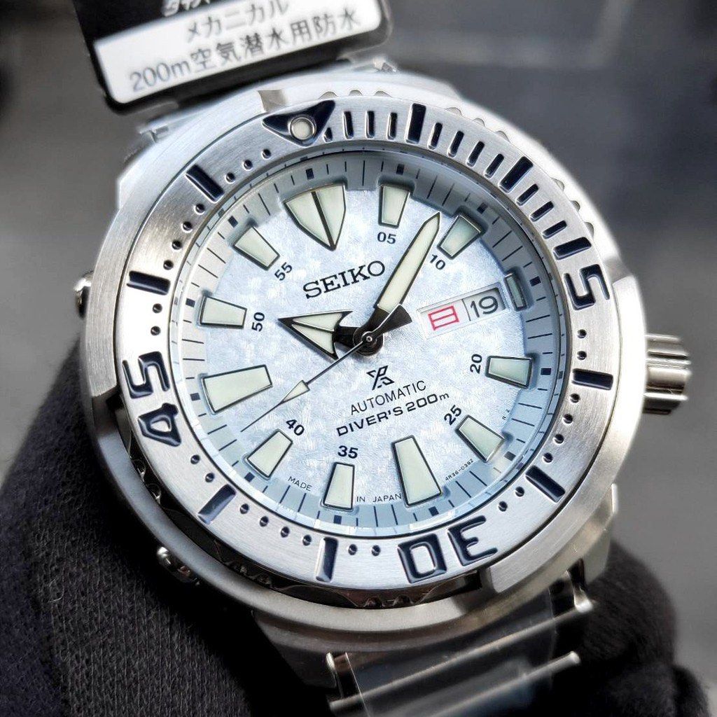 JDM BNIB BNIB SEIKO PROSPEX SBDY053J SBDY053 BABY TUNA ICE FROST DIVE LIMITED EDITION WATCH SKU SBDY053 MEN WATCH Men s Fashion Watches Accessories Watches on Carousell
