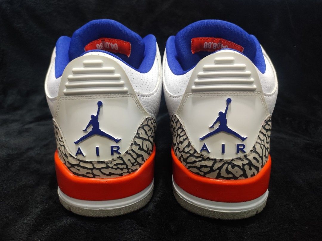 Jordan 3 New York Knicks Men s Fashion Footwear Sneakers on