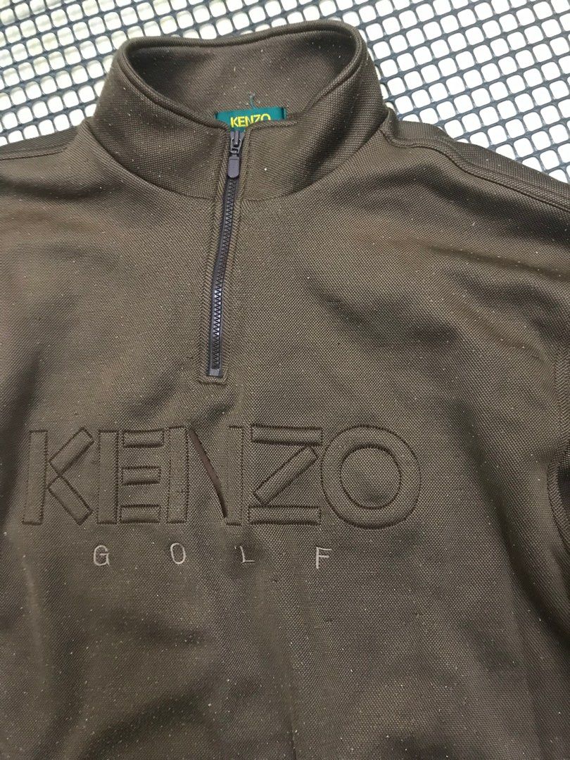 Kenzo half zip sales sweatshirt