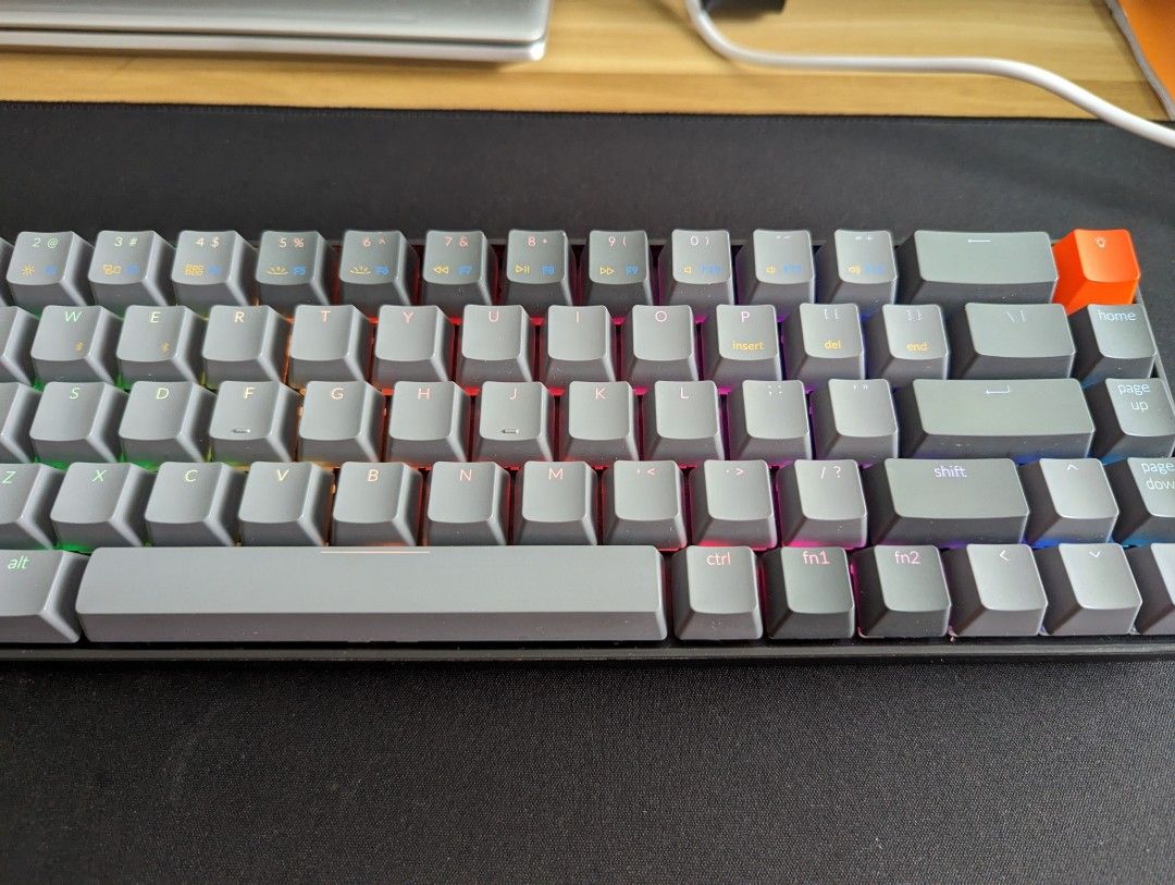 Keychron K6 RGB Backlit Keyboard (60%) Non-hotswapable (No original box ...