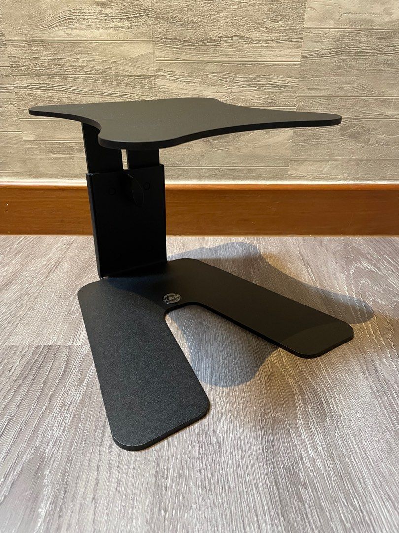 K&M 26774 Monitor Table Stand, Black, Audio, Other Audio Equipment on Carousell