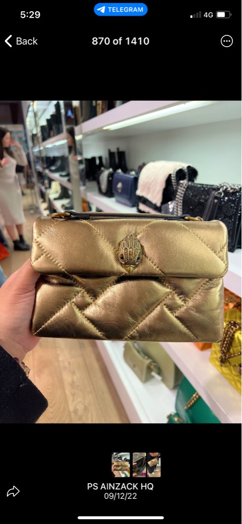 Gold kurt outlet geiger bag