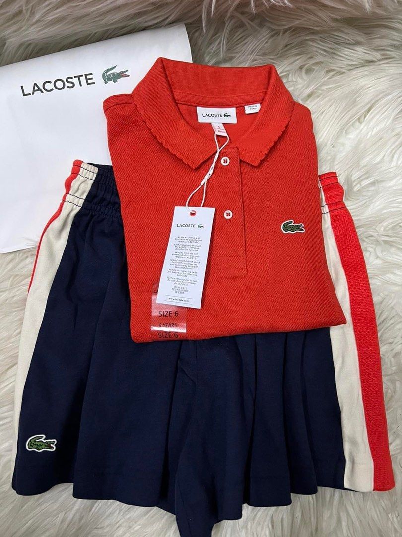 Ensemble lacoste on sale bebe 1 ans