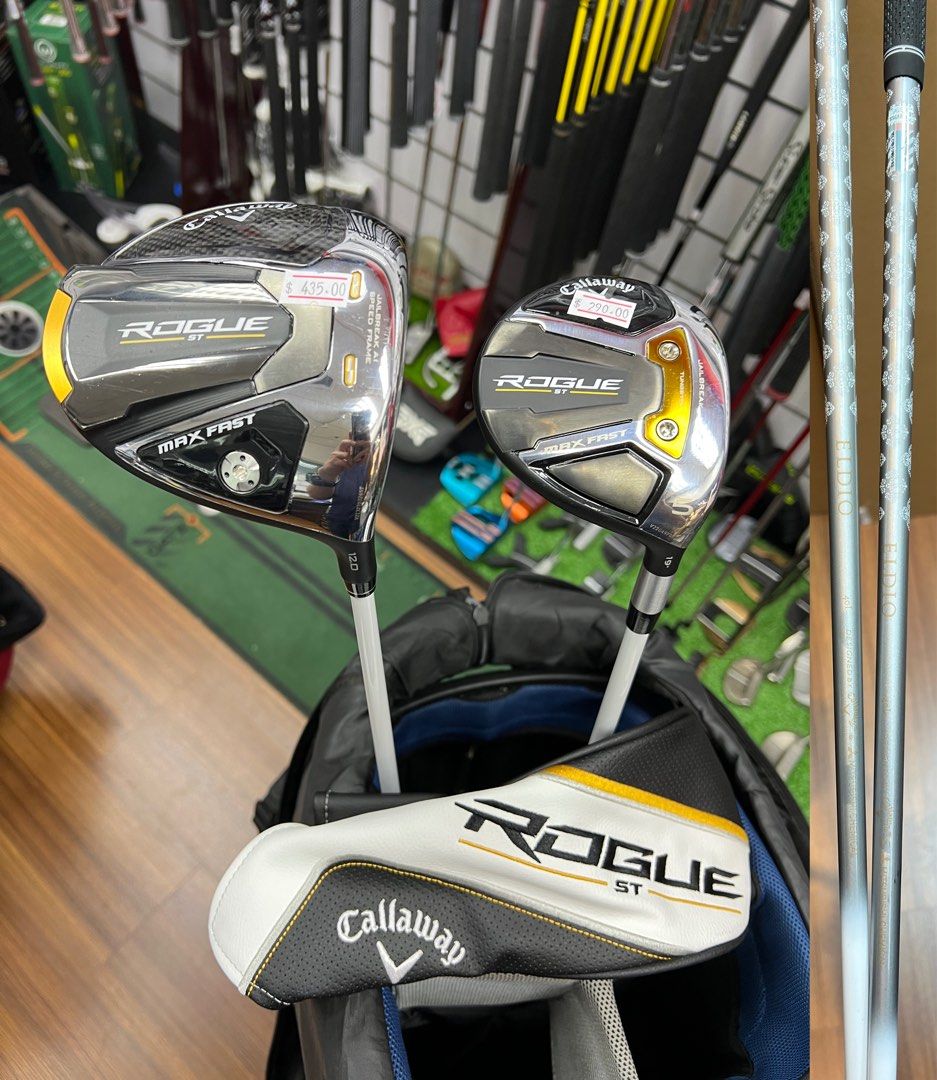 1 Iron Golf Club Callaway Rogue ST Max Fast Irons Women's Set