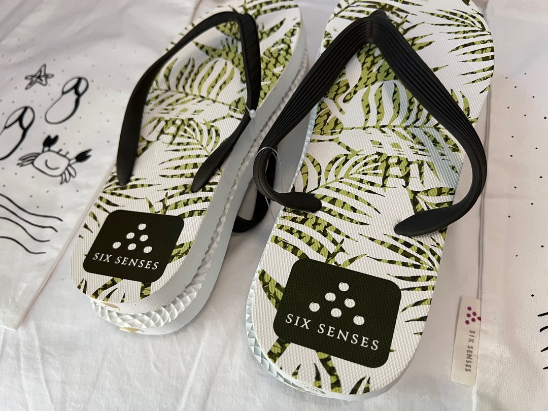 lady size 36 37 men size 42 43 couple slippers from six senses