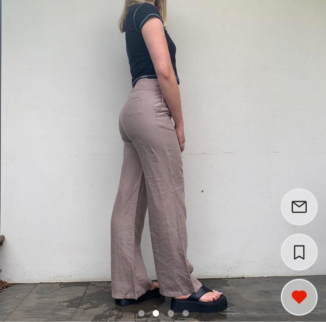 Laura ashley cheap linen trousers