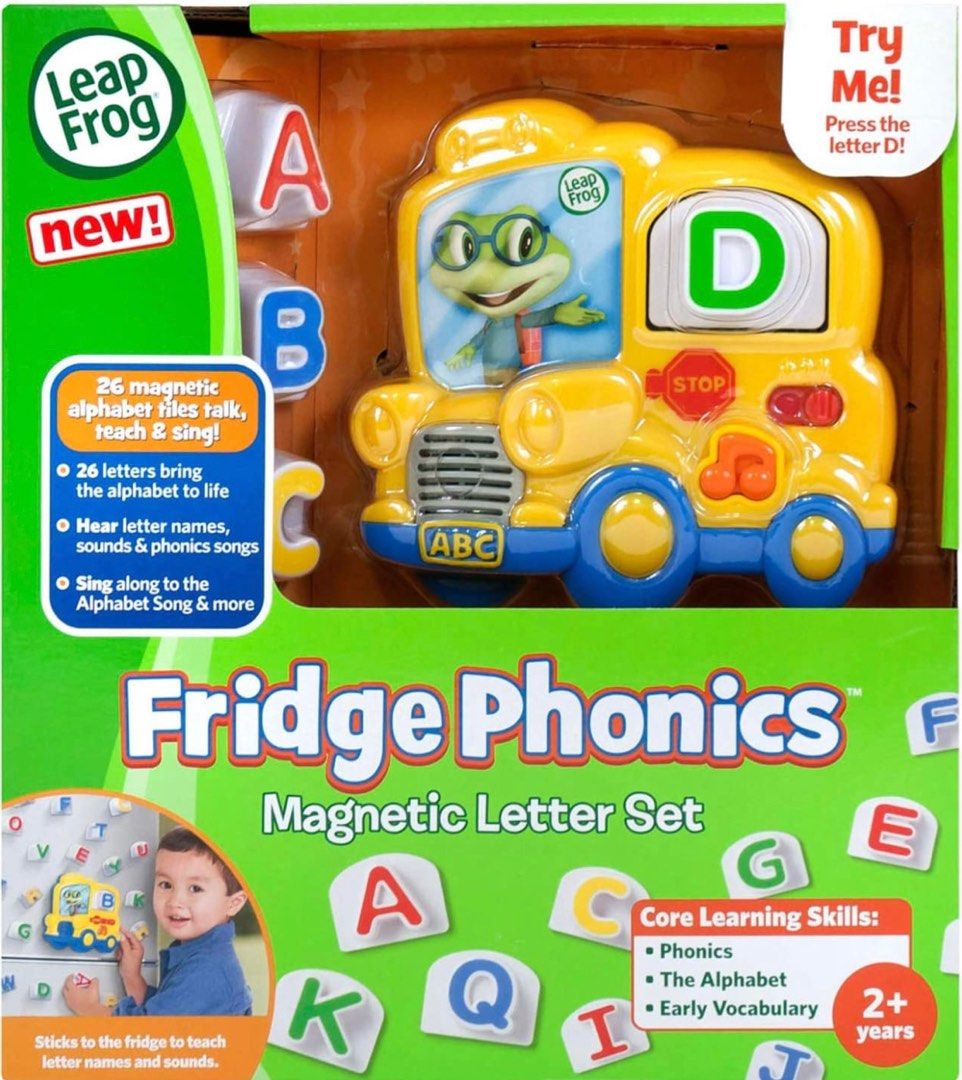 Leapfrog abc fridge magnet best sale