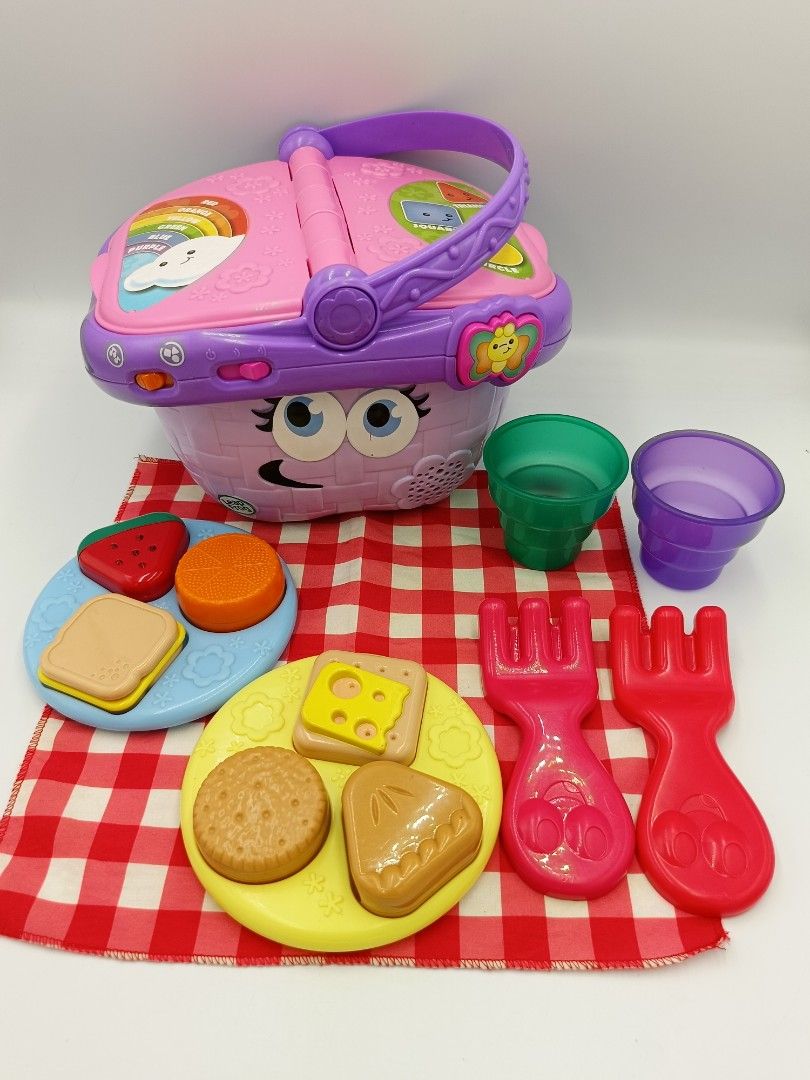 Leapfrog Shapes & Sharing Picnic Basket (A16), Hobbies & Toys, Toys