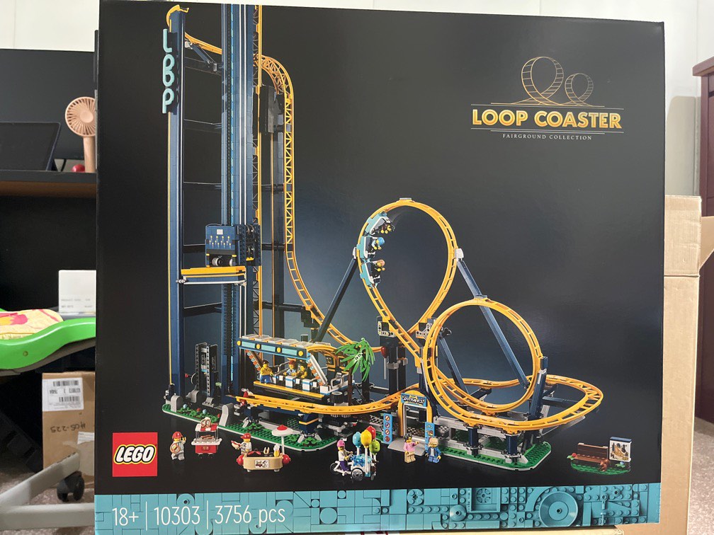 Lego loop roller coaster 10303, Hobbies & Toys, Toys & Games on Carousell