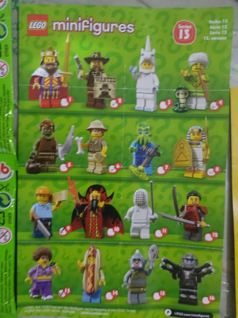 Lego minifigure shop series 13