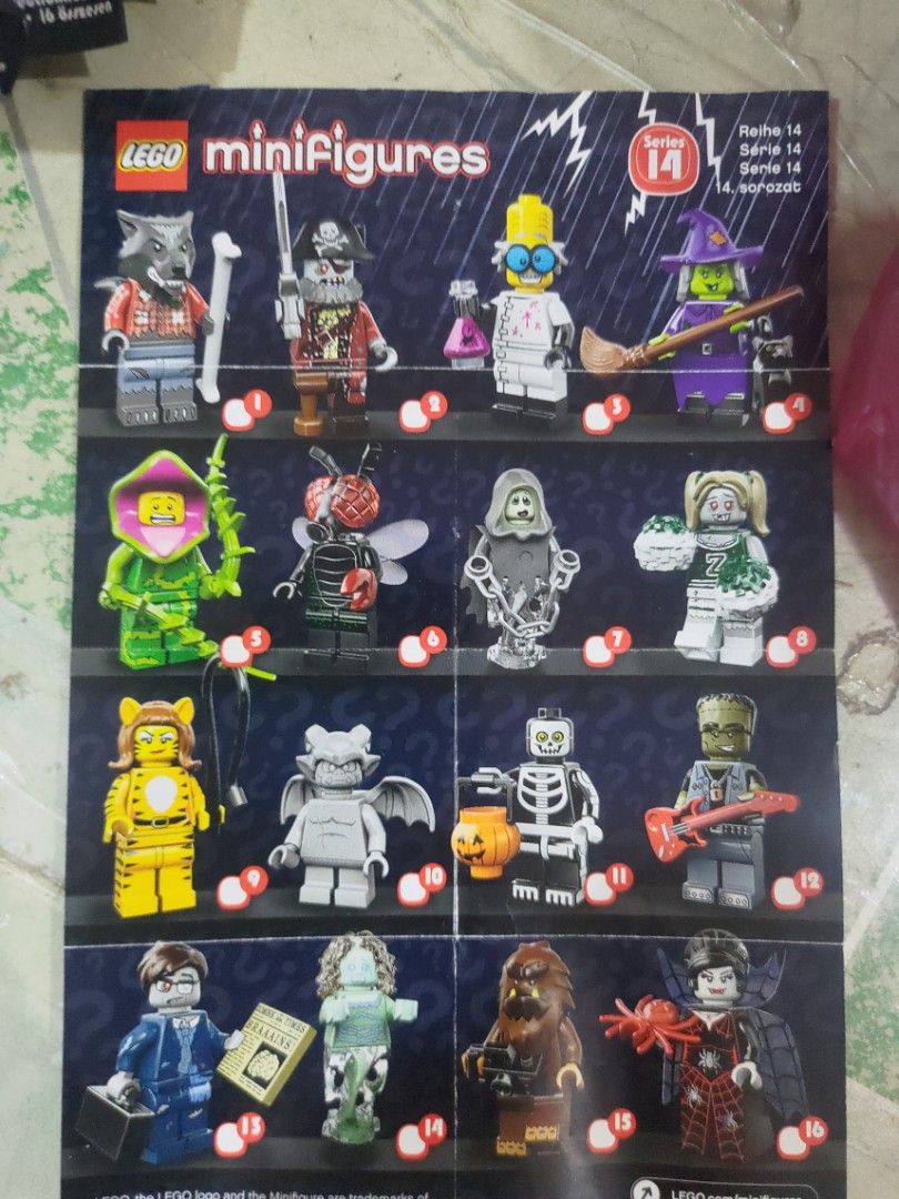 Lego minifigure series 14 Hobbies Toys Toys Games on Carousell