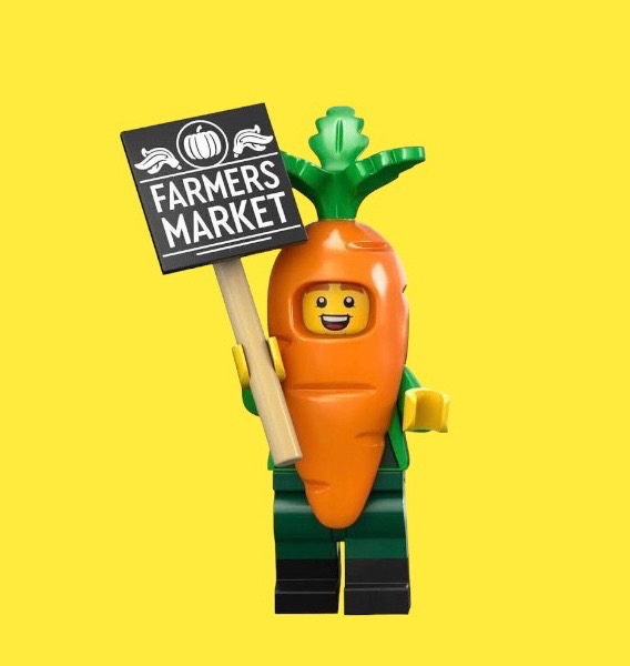 Lego best sale carrot man