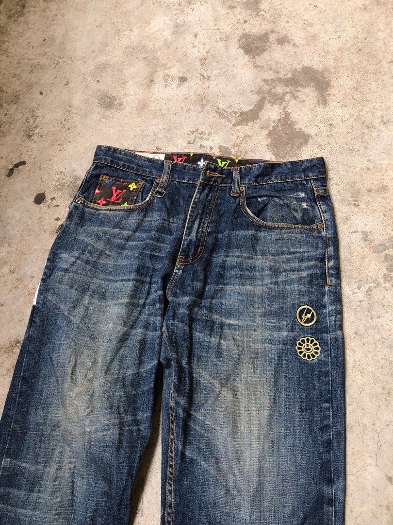 2008 Levis Fenom x Murakami x Fragment denim Collab, Men's Fashion,  Bottoms, Jeans on Carousell