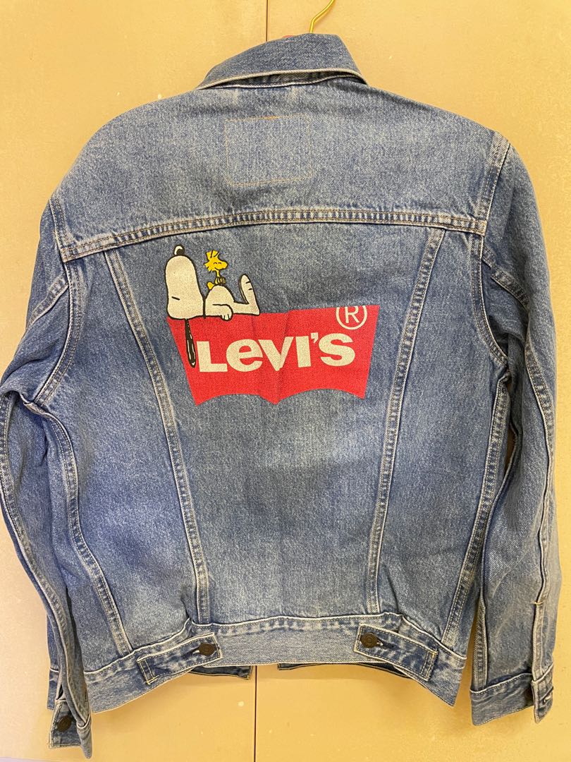 Levis peanuts hotsell denim jacket