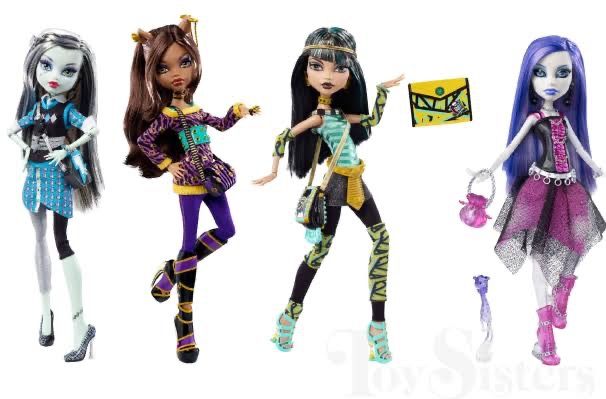 Monster high hot sale school's out dolls