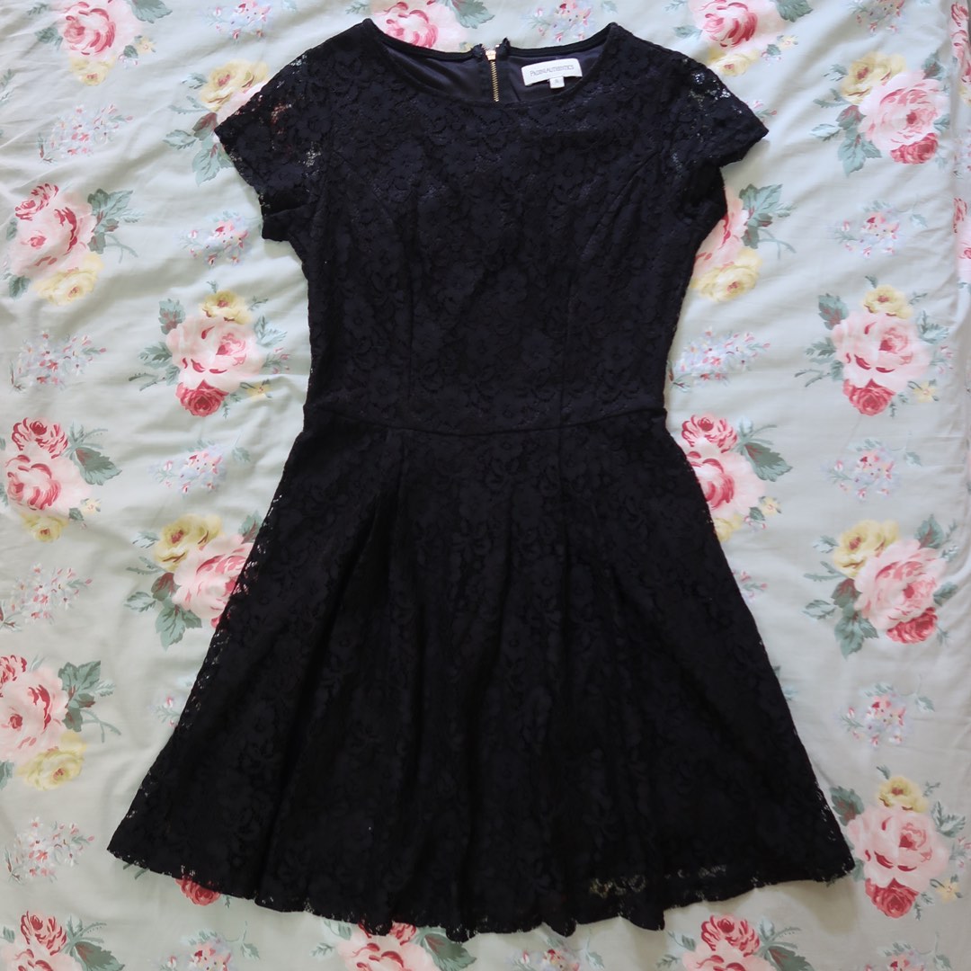 Girls black skater dress outlet