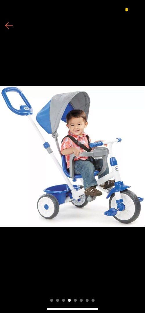 Little tikes my first trike 4in 1 trike blue Sports Equipment Bicycles Parts Bicycles on Carousell
