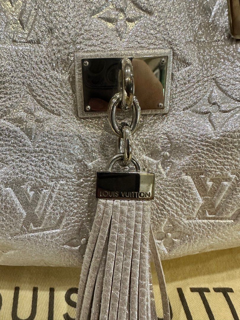 Louis Vuitton Peach Monogram Shimmer Comete