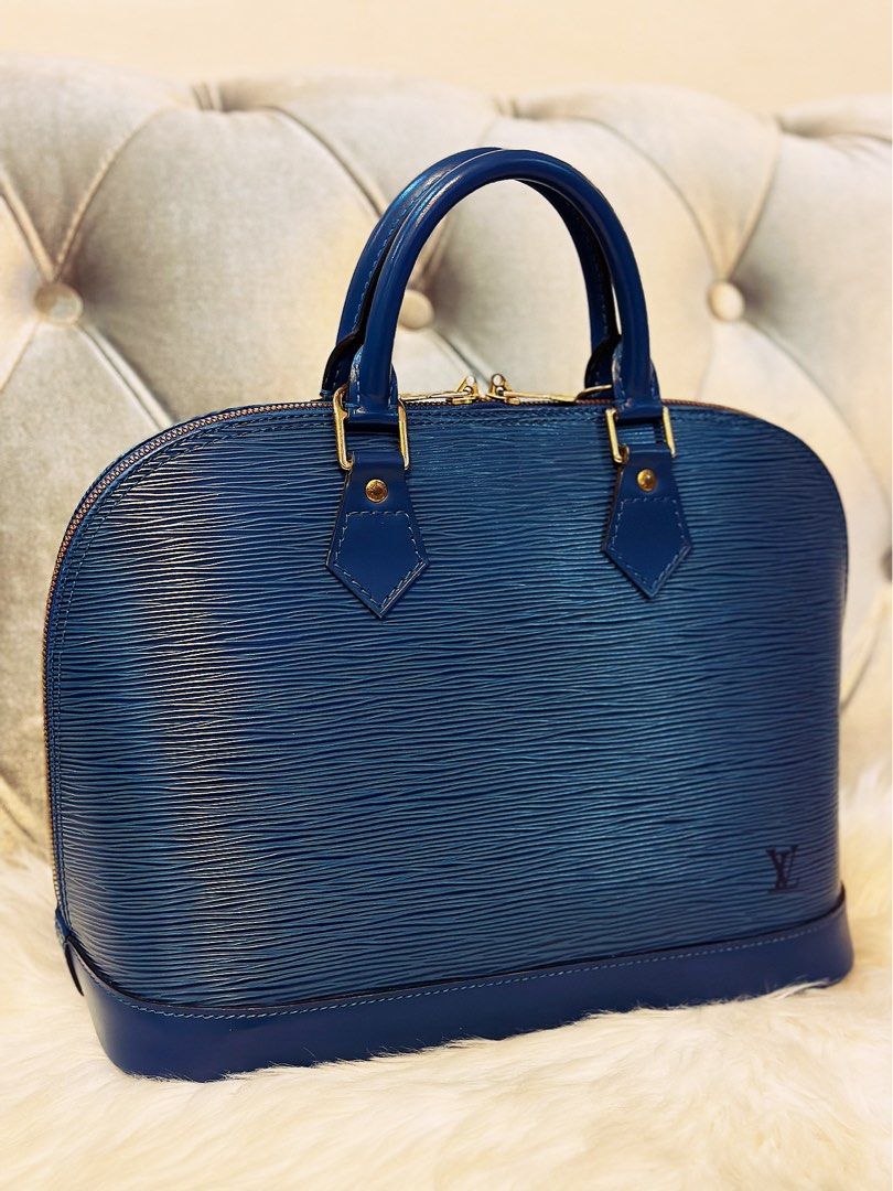 Louis vuitton alma blue sales