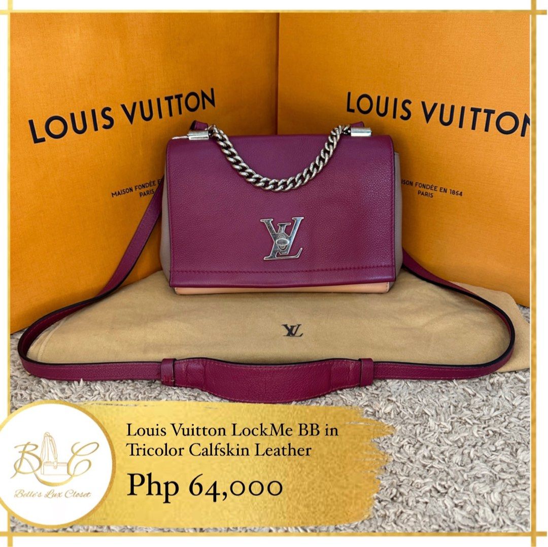 Louis Vuitton LockMe Mini Wallet, Luxury, Bags & Wallets on Carousell