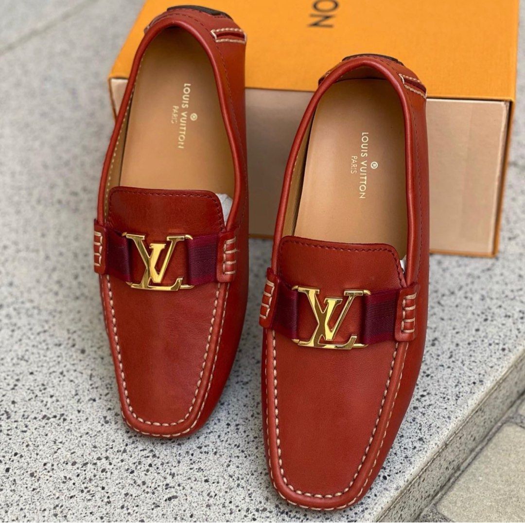 BNIB Louis Vuitton Monte Carlo Loafers in Crocodile Leather Size 11
