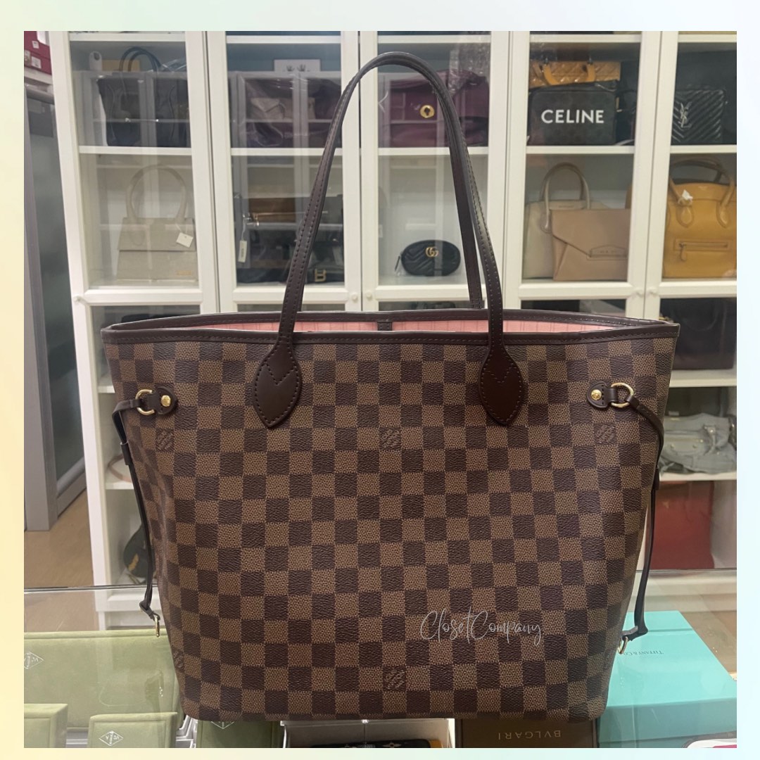 LV Ribera MM in Damier Ebene, Luxury, Bags & Wallets on Carousell