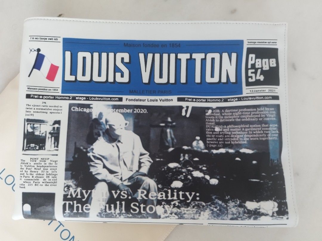 Louis Vuitton 2021 Newspaper Pouch