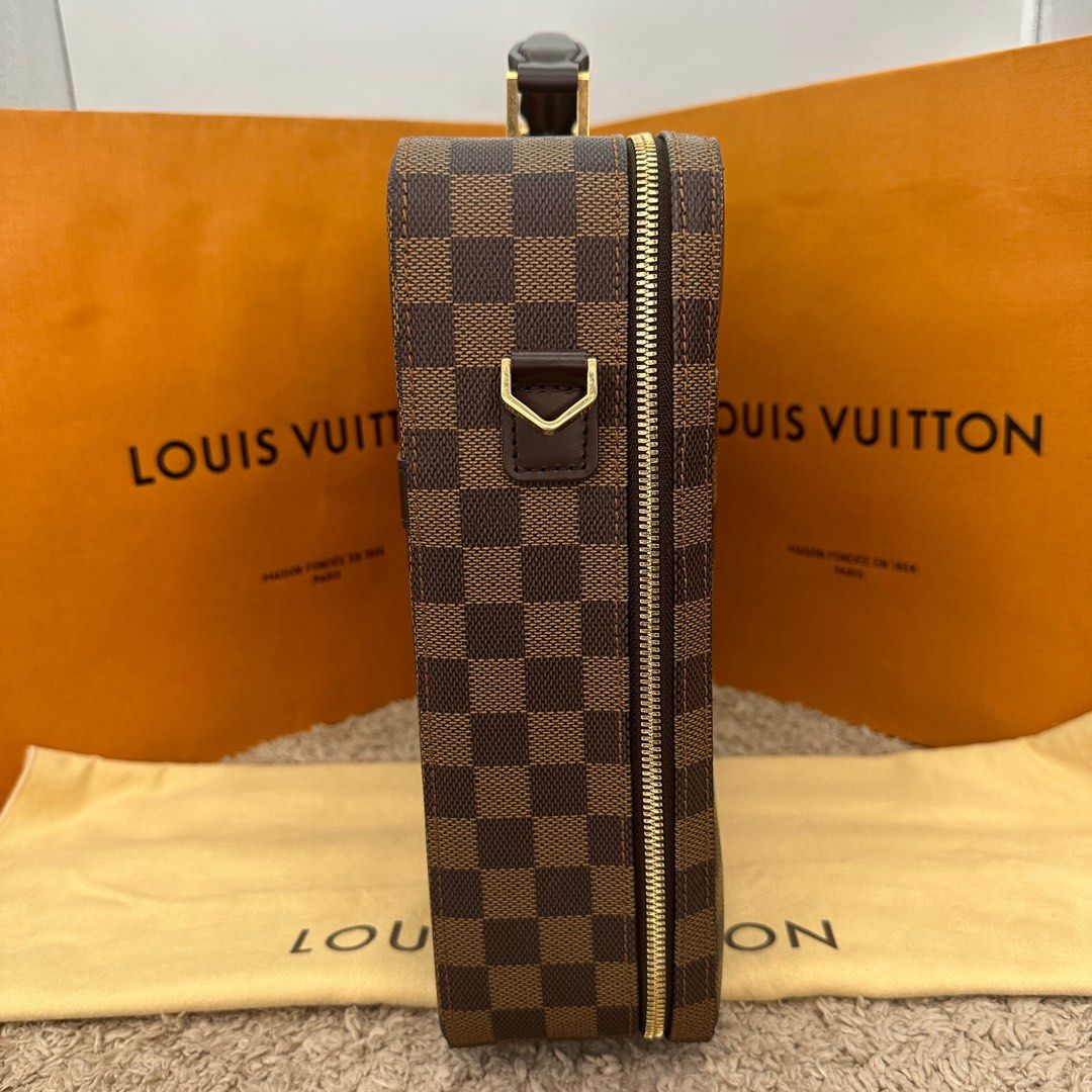 Louis Vuitton Vintage Brown Damier Ebene Porte-Ordinateur Sabana Business  Bag, Best Price and Reviews