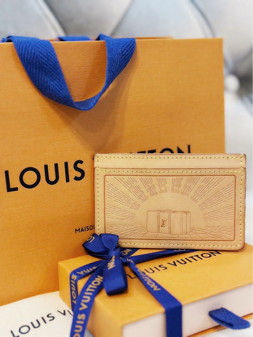 Louis Vuitton - Natural Vachetta Beverly Hills Card Holder