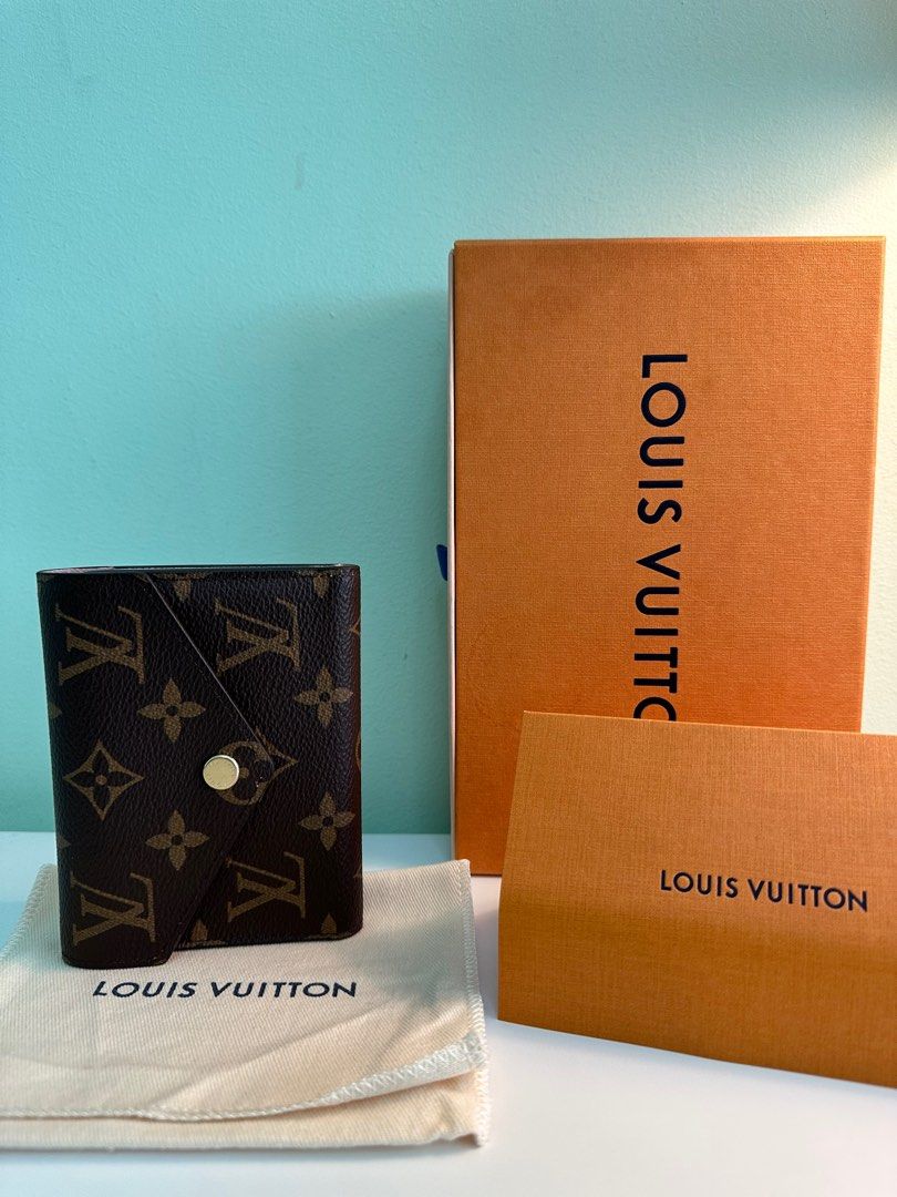 Louis Vuitton Ribbon Orange and Orange/Pink 1” Wide 53 Long w/ a receipt  holder