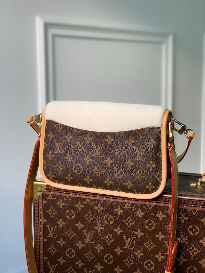 Louis Vuitton Diane Monogram Shearling