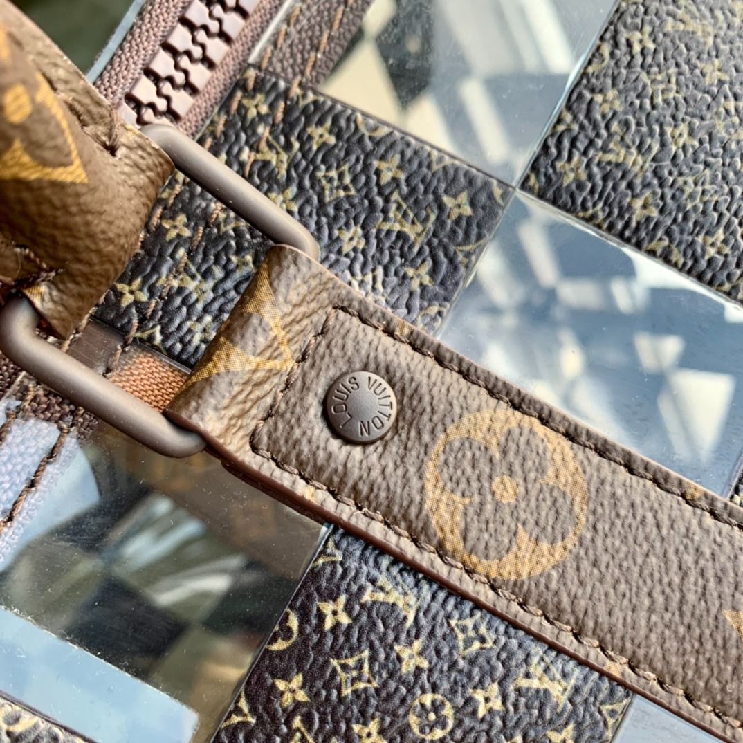 Louis Vuitton Monogram Chess Keepall Bandouliere 50