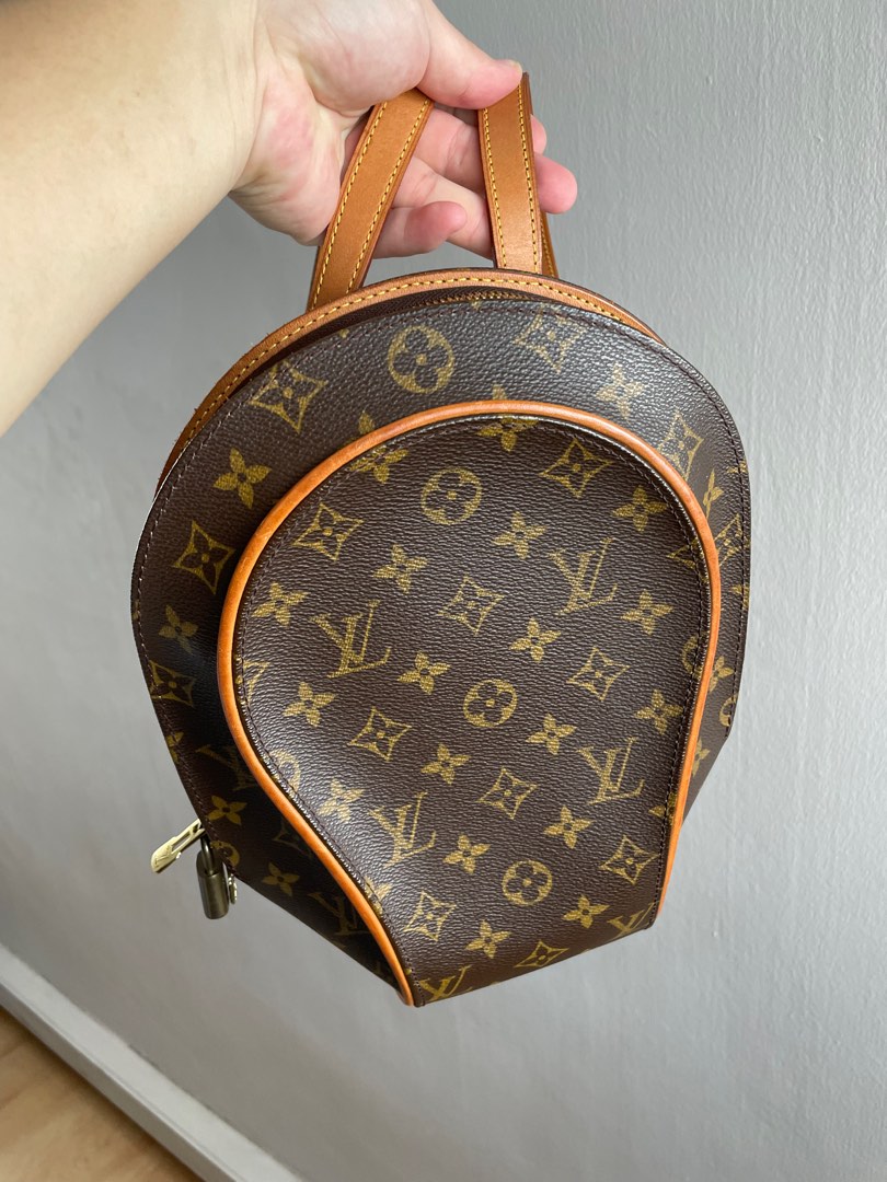 LV Vintage Monogram Ellipse Backpack, Women's Fashion, Bags & Wallets,  Purses & Pouches on Carousell