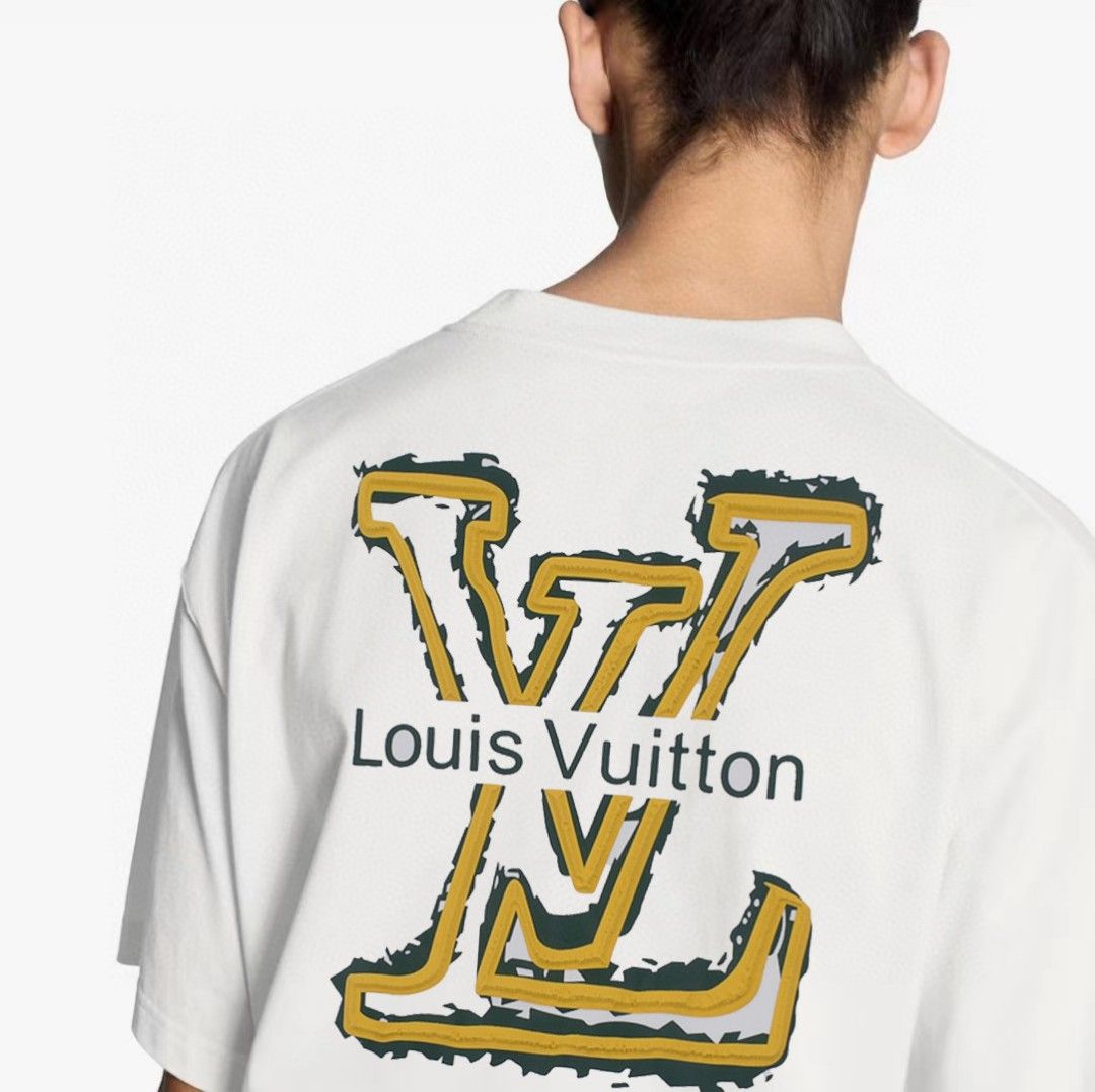 Supreme x LV Louis Vuitton Tee Shirt, Luxury, Apparel on Carousell