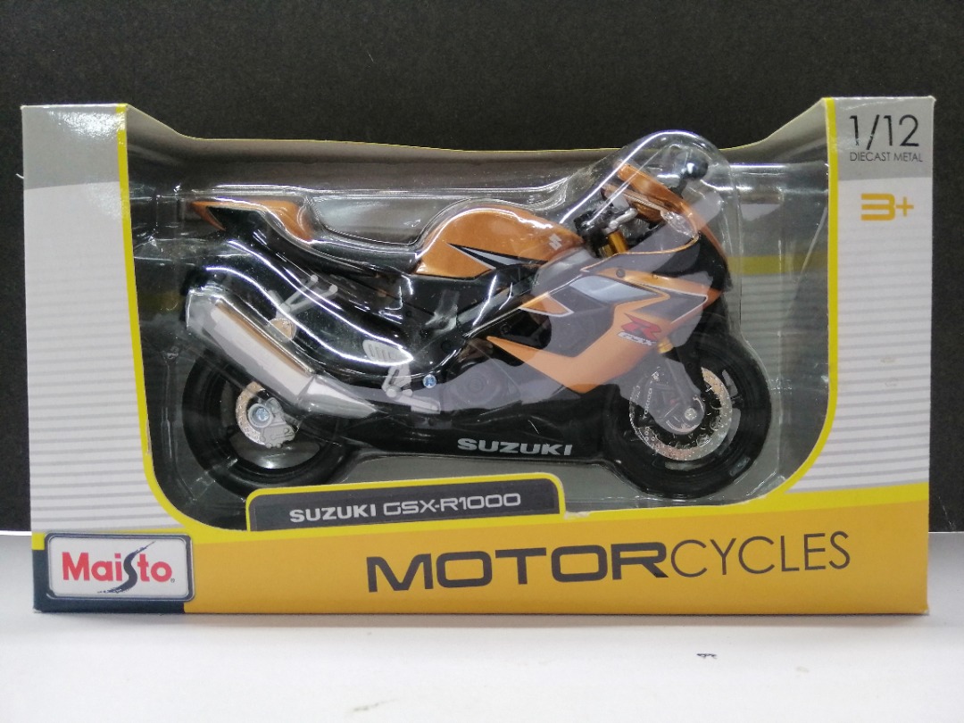 Maisto 1/12 Scale Motorcycles (6 Models), Hobbies  Toys, Toys  Games on  Carousell