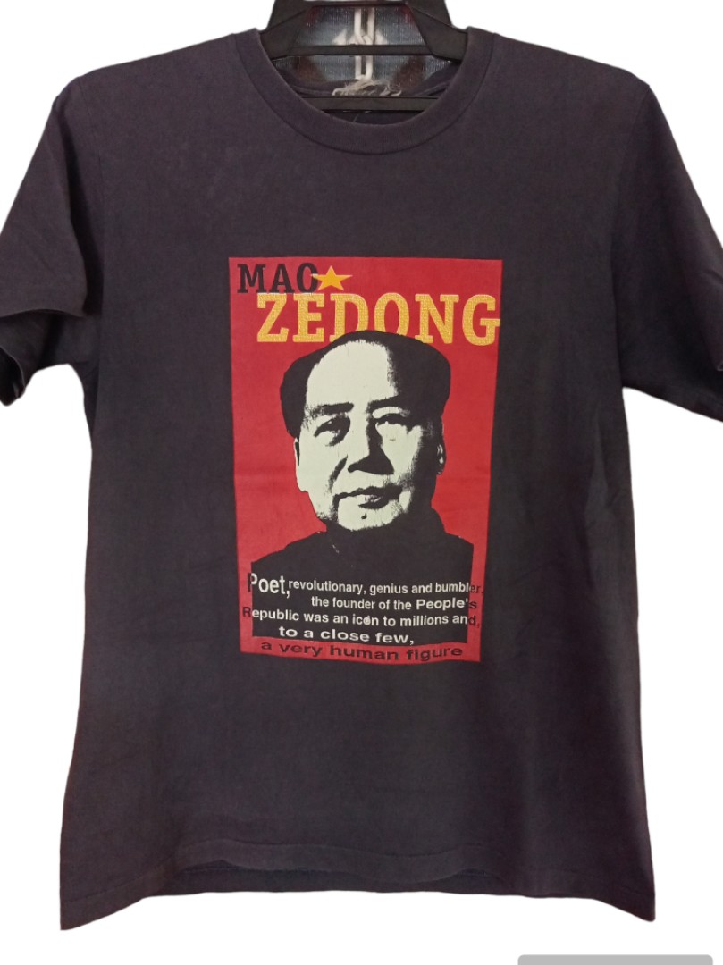 Mao Zedong Vintage chinese China Communist, Men's Fashion, Tops & Sets ...