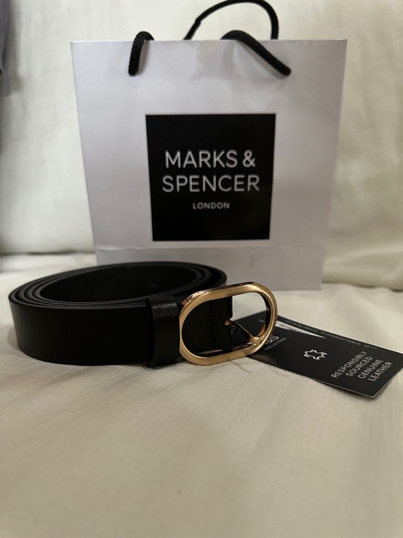 Marks & Spencer Leather Belt on Carousell